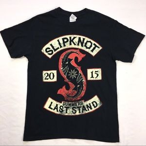 Slipknot Summer's Last Stand 2015 Tour T Shirt M
